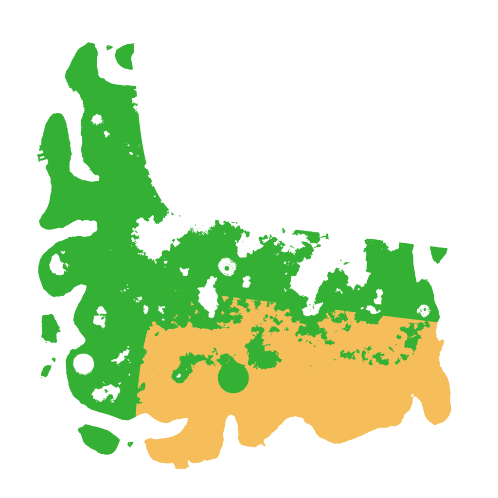 Biome Rust Map: Procedural Map, Size: 4250, Seed: 66671990