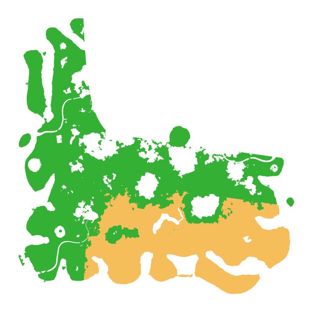 Biome Rust Map: Procedural Map, Size: 4250, Seed: 2041032578