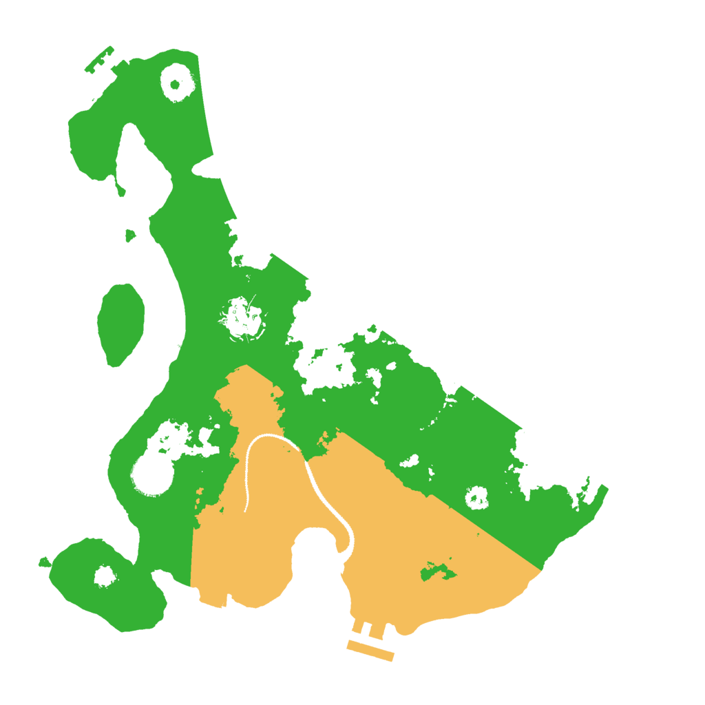Biome Rust Map: Procedural Map, Size: 3000, Seed: 1674274265