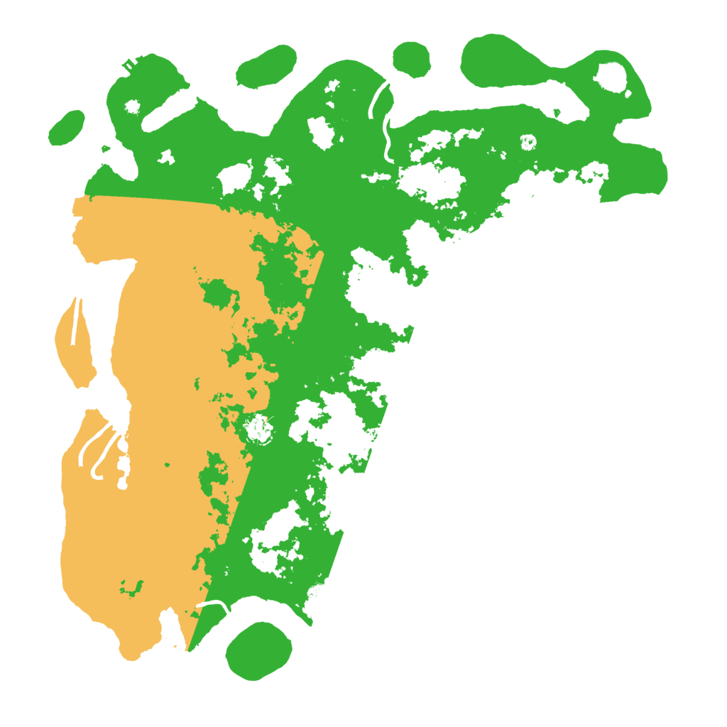 Biome Rust Map: Procedural Map, Size: 4500, Seed: 177