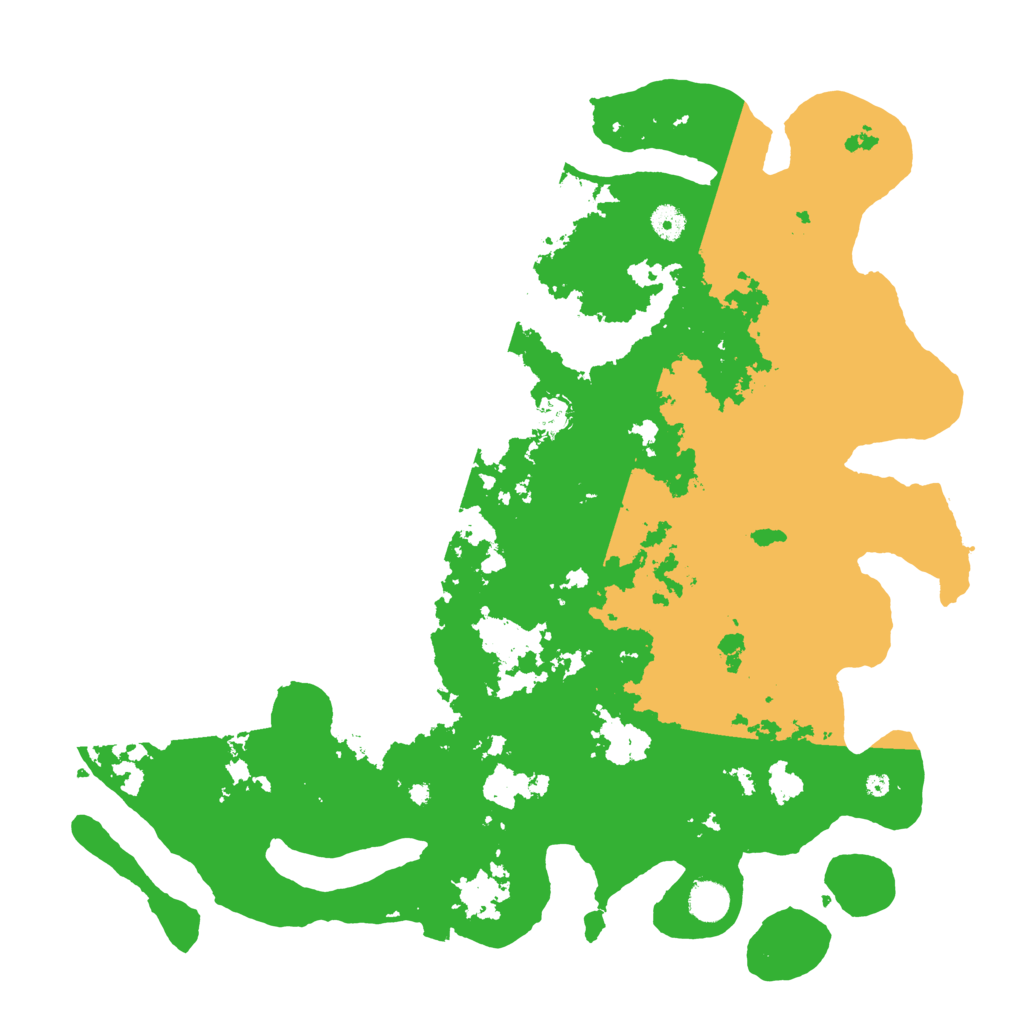 Biome Rust Map: Procedural Map, Size: 4500, Seed: 1275215693