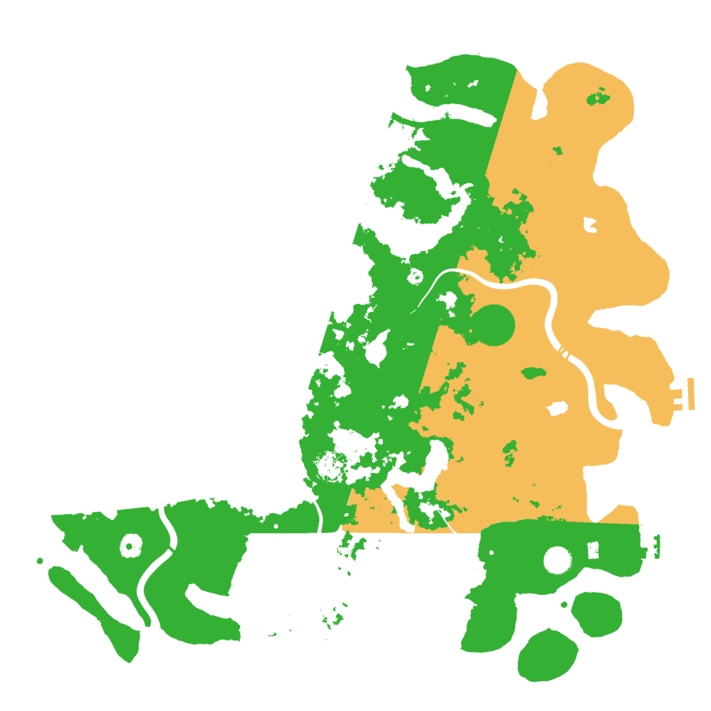 Biome Rust Map: Procedural Map, Size: 4500, Seed: 1275215693