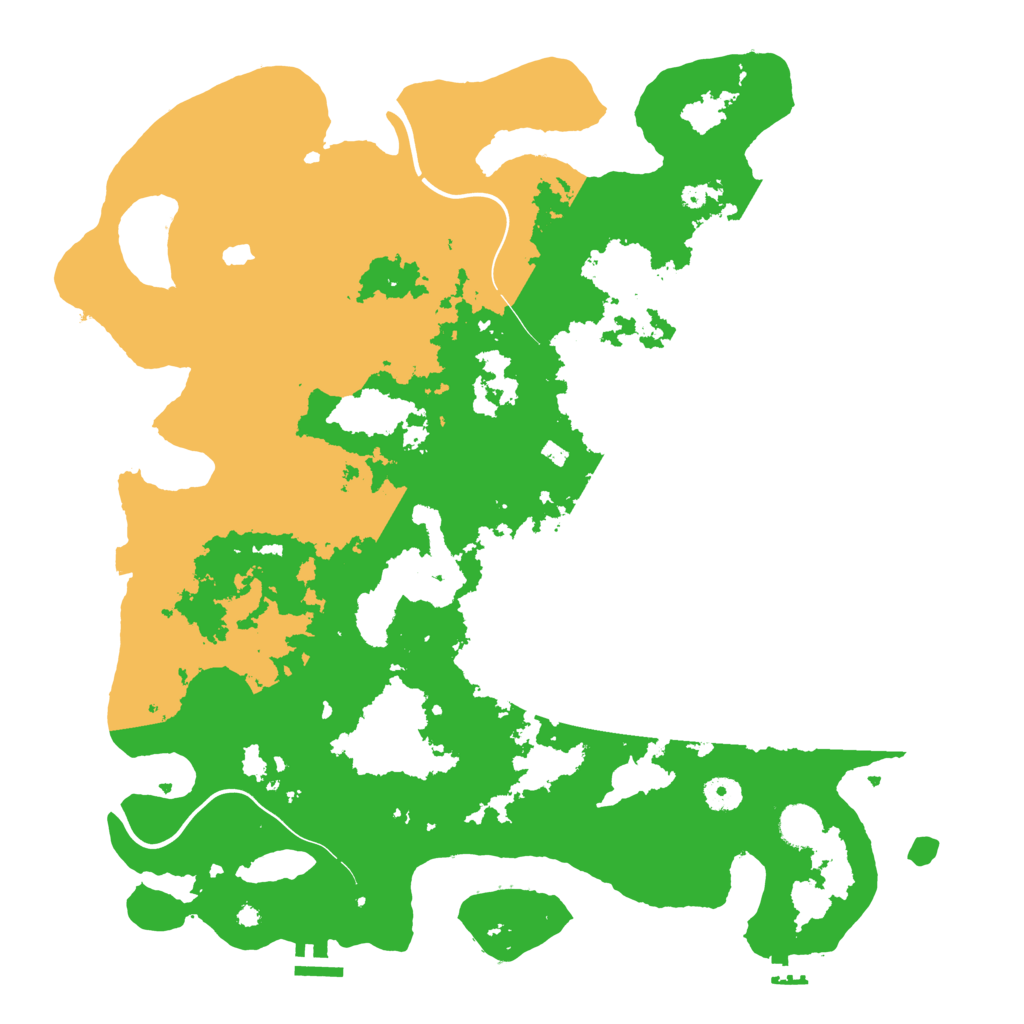 Biome Rust Map: Procedural Map, Size: 4250, Seed: 3071
