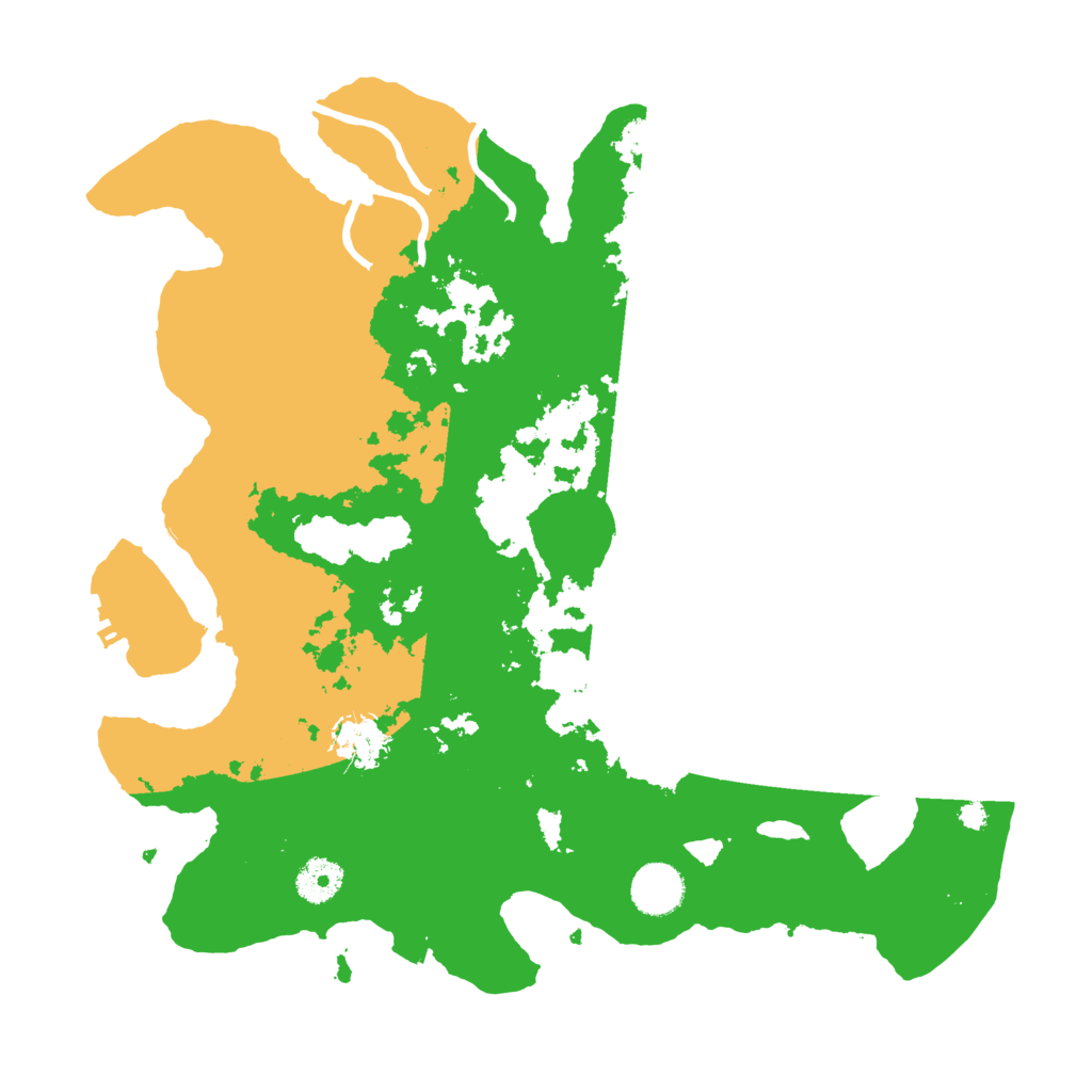 Biome Rust Map: Procedural Map, Size: 3650, Seed: 642156856