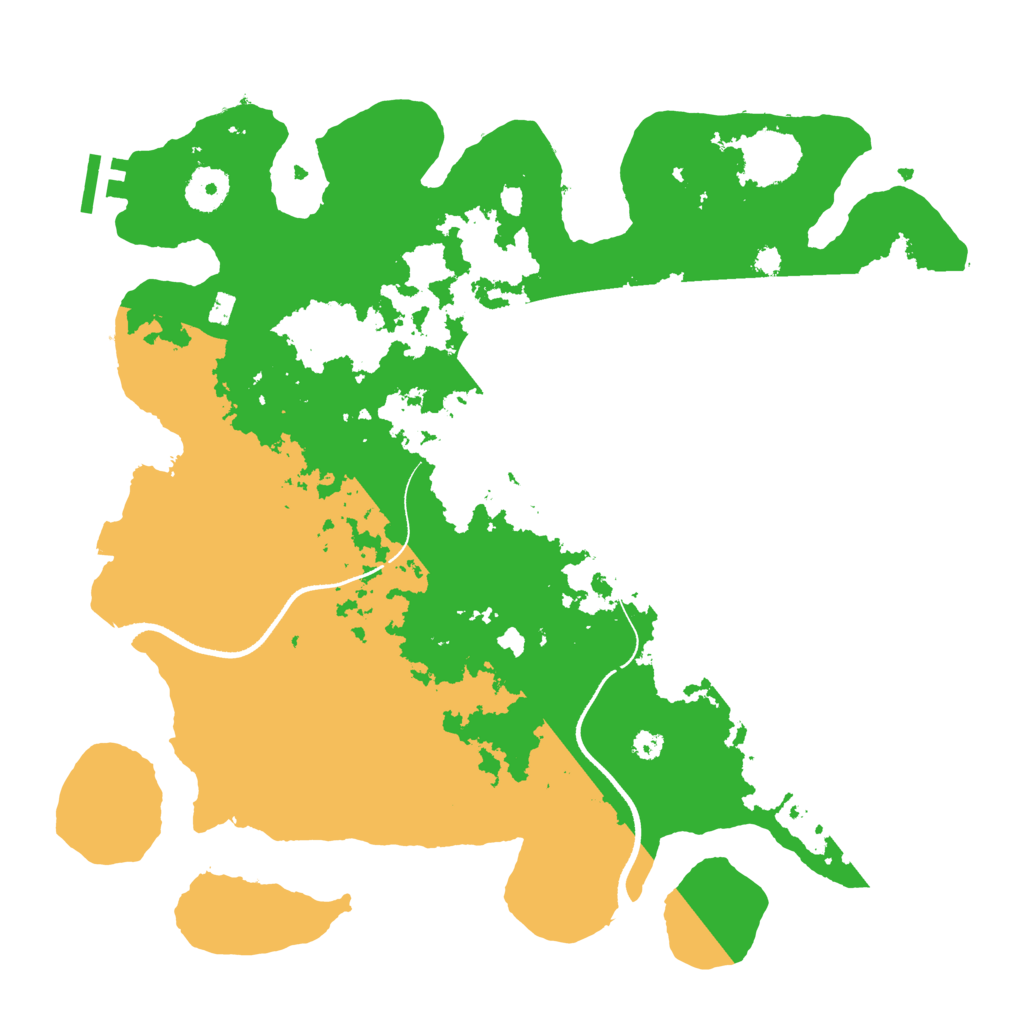 Biome Rust Map: Procedural Map, Size: 3500, Seed: 1900533701