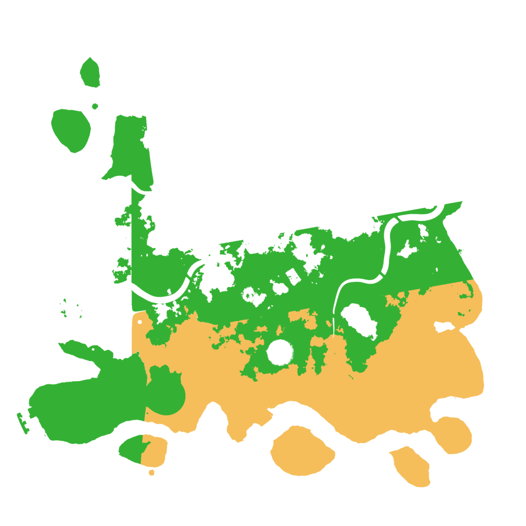Biome Rust Map: Procedural Map, Size: 3600, Seed: 363