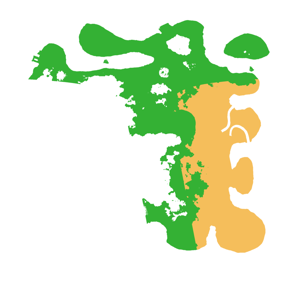 Biome Rust Map: Procedural Map, Size: 3000, Seed: 11167