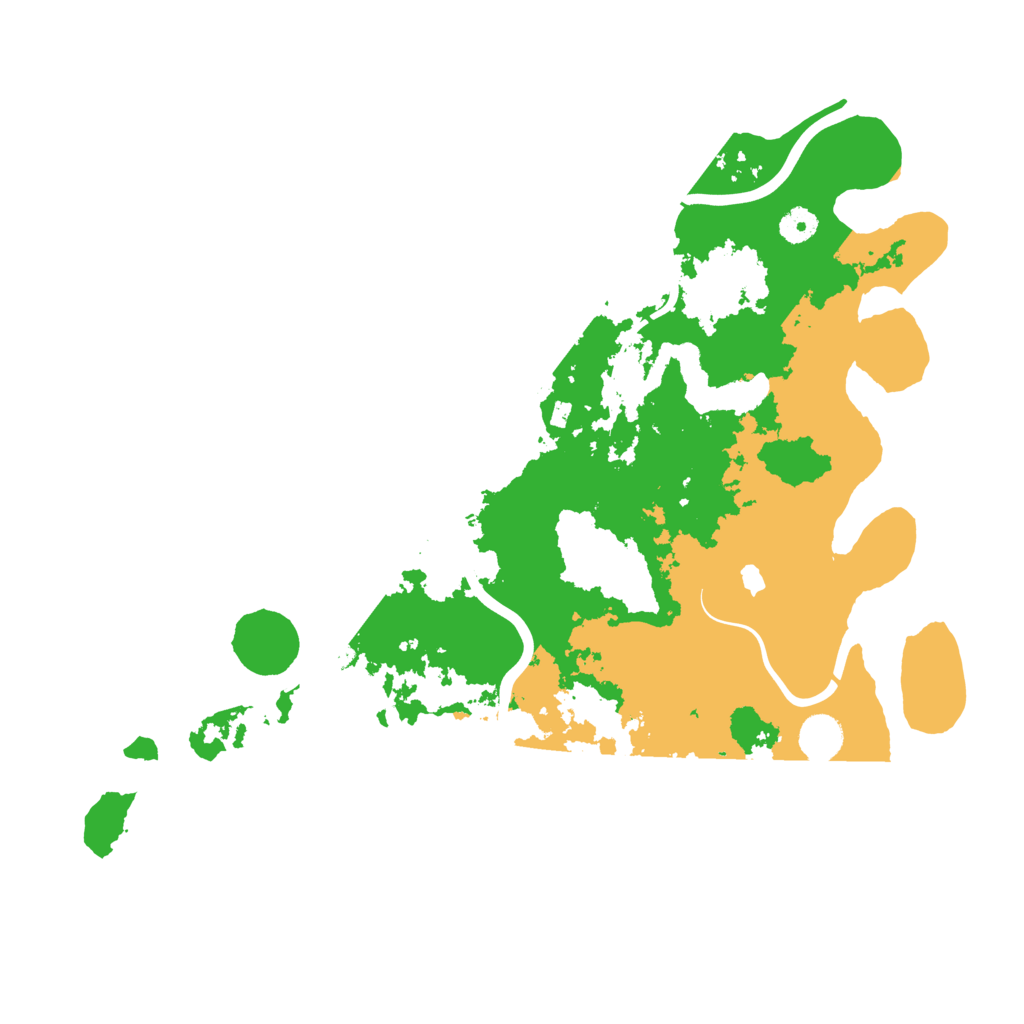 Biome Rust Map: Procedural Map, Size: 4250, Seed: 625092173