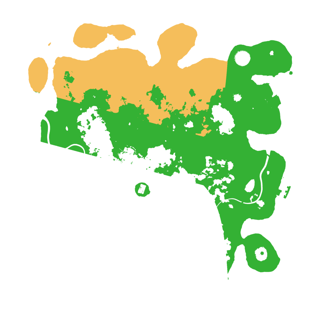 Biome Rust Map: Procedural Map, Size: 3600, Seed: 338