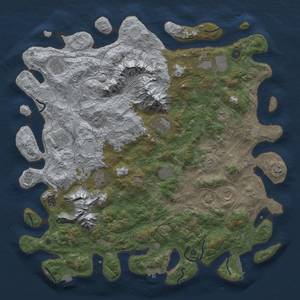 Thumbnail Rust Map: Procedural Map, Size: 5000, Seed: 944432958, 19 Monuments