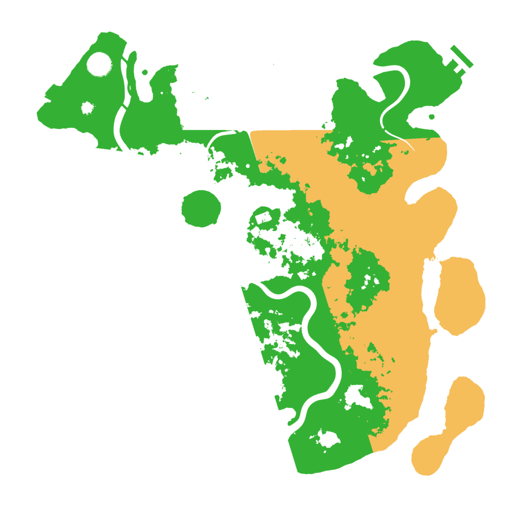 Biome Rust Map: Procedural Map, Size: 3750, Seed: 1541829423