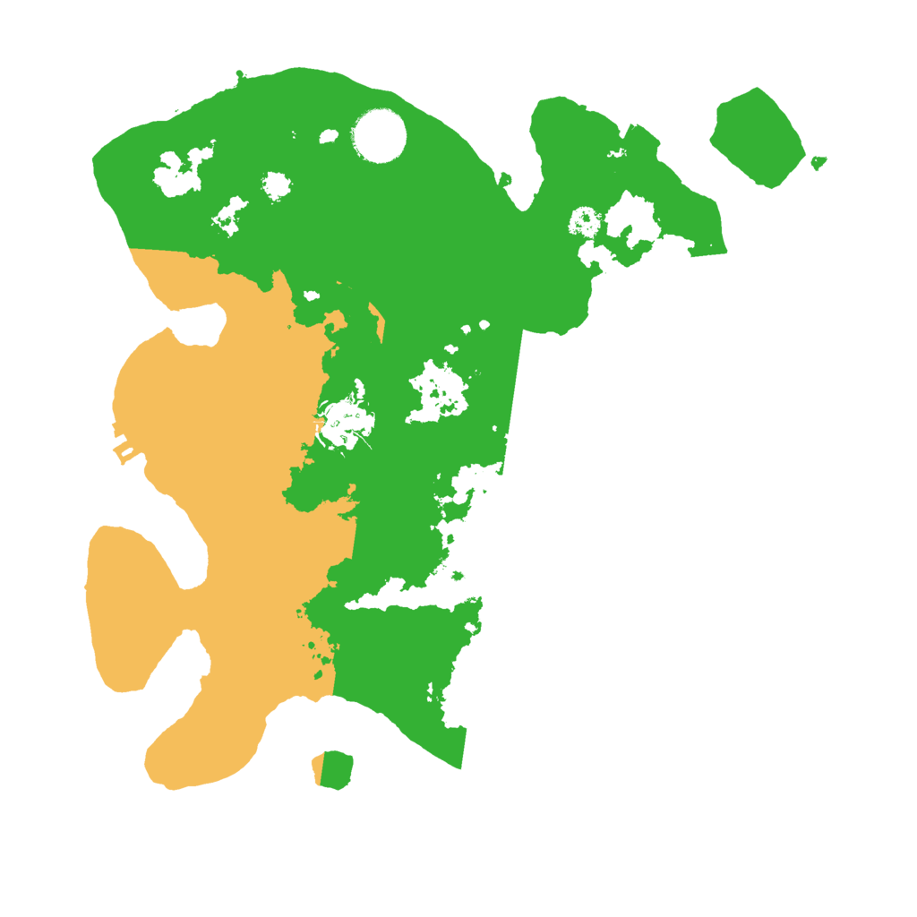 Biome Rust Map: Procedural Map, Size: 3000, Seed: 1036822225