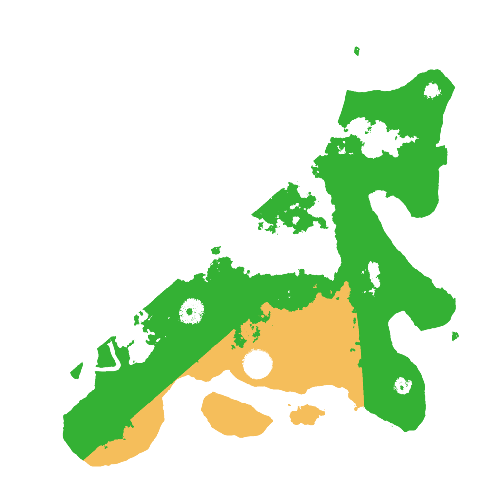 Biome Rust Map: Procedural Map, Size: 3000, Seed: 26157