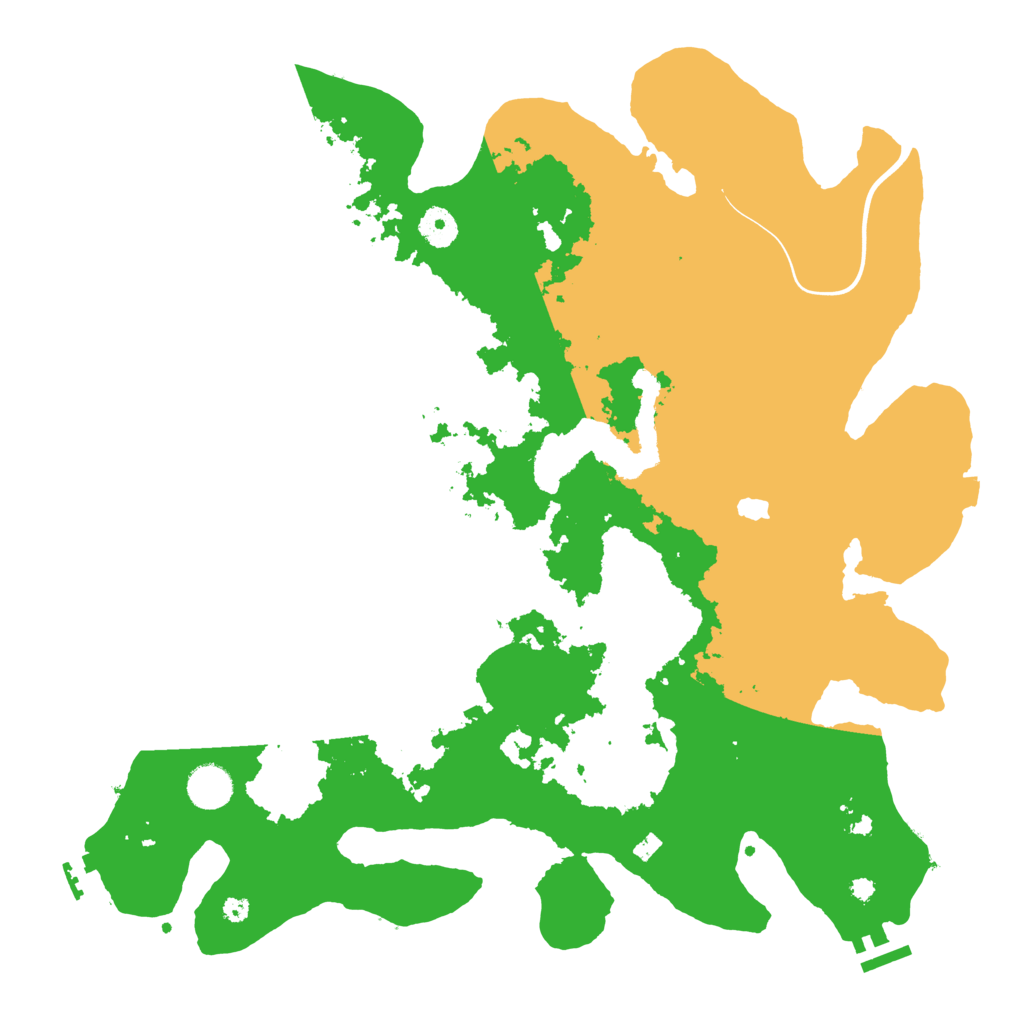 Biome Rust Map: Procedural Map, Size: 4000, Seed: 762541389