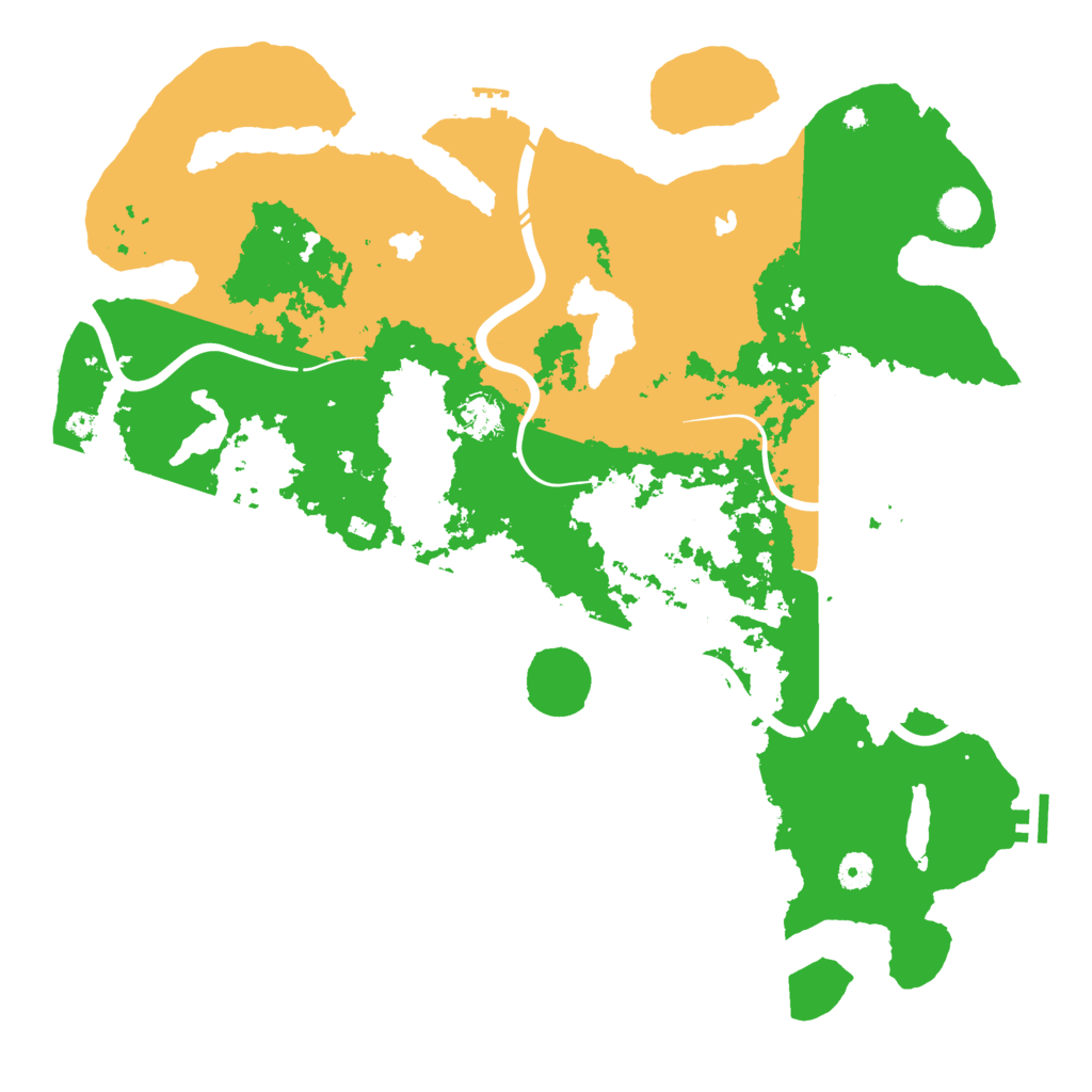 Biome Rust Map: Procedural Map, Size: 4500, Seed: 1430163541