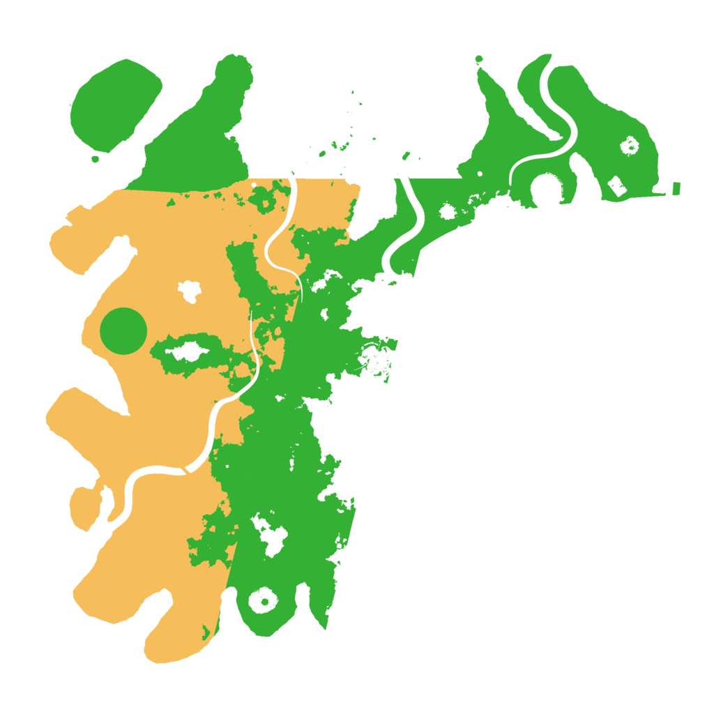 Biome Rust Map: Procedural Map, Size: 4000, Seed: 240408878