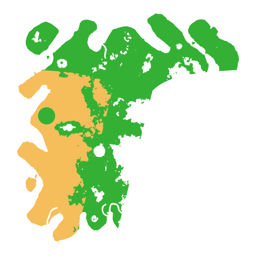 Biome Rust Map: Procedural Map, Size: 4000, Seed: 240408878