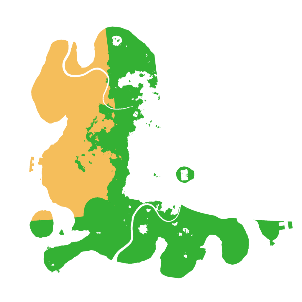 Biome Rust Map: Procedural Map, Size: 3000, Seed: 61324