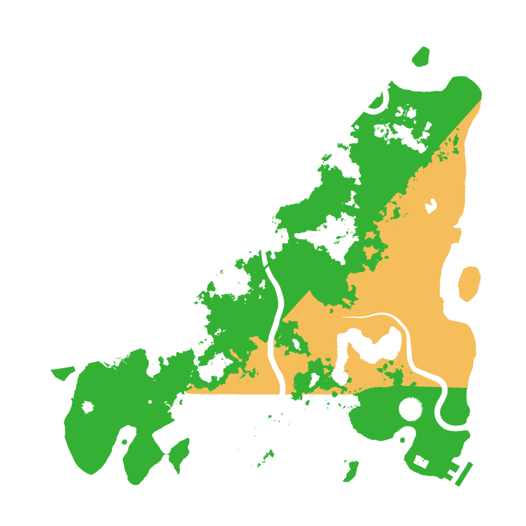 Biome Rust Map: Procedural Map, Size: 4000, Seed: 1520839988