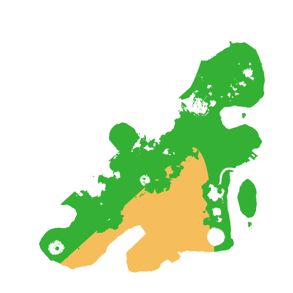 Biome Rust Map: Procedural Map, Size: 3000, Seed: 7562135