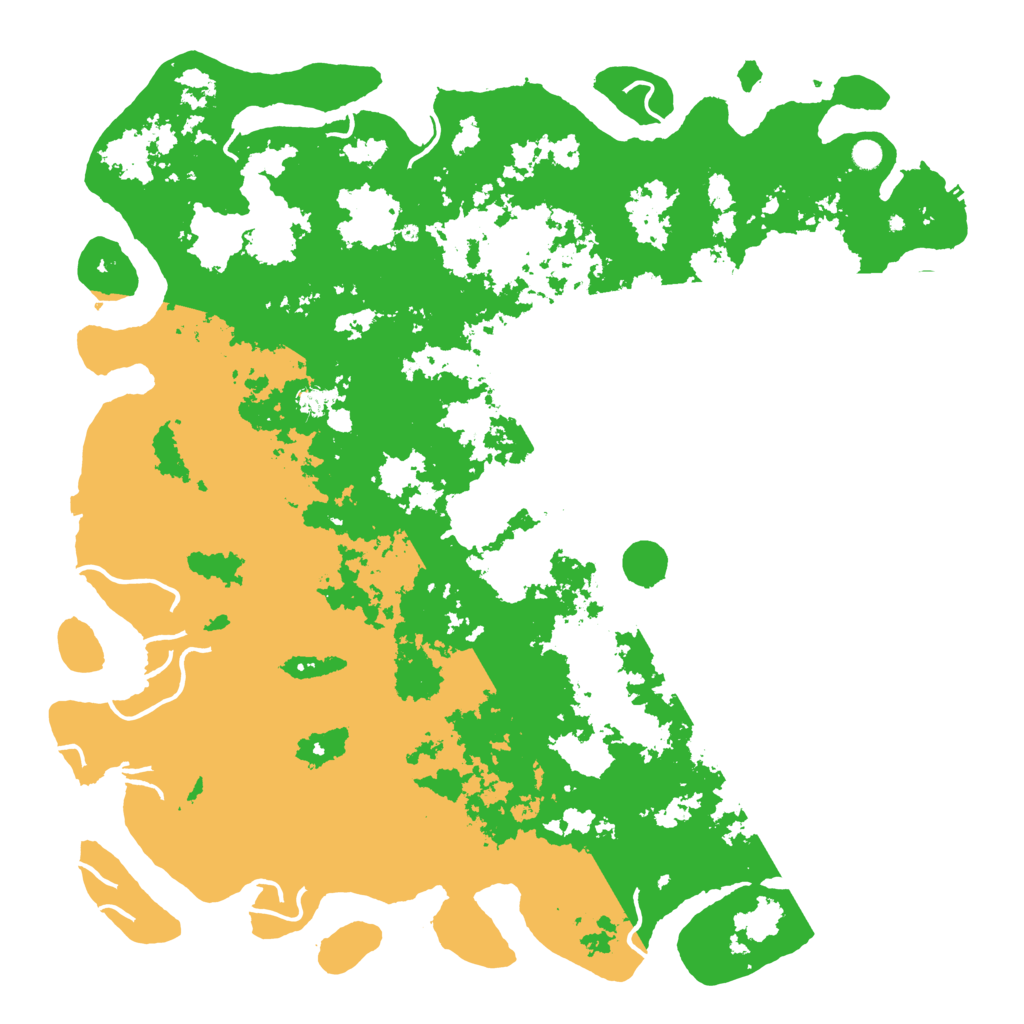 Biome Rust Map: Procedural Map, Size: 6000, Seed: 450