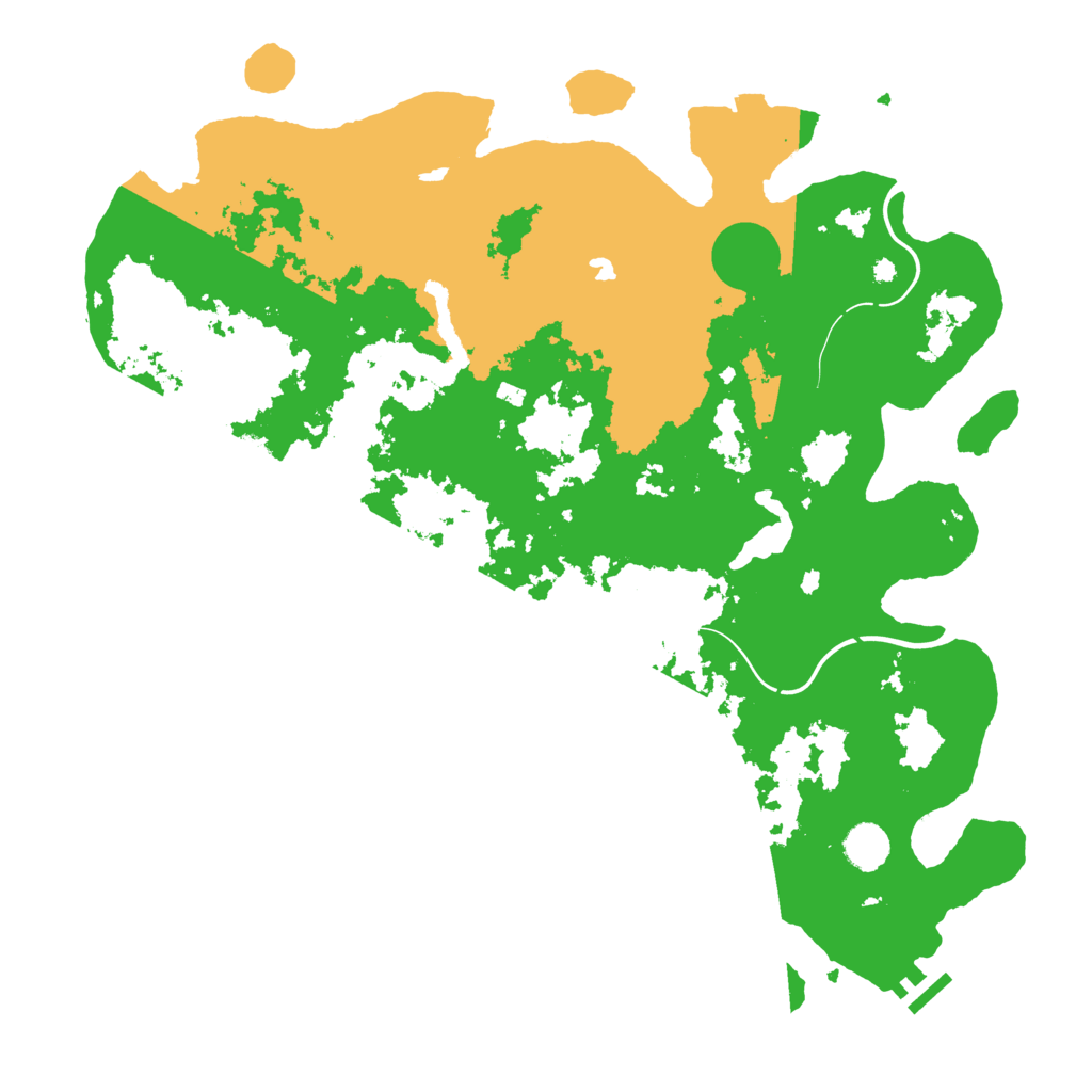 Biome Rust Map: Procedural Map, Size: 4250, Seed: 2058626226