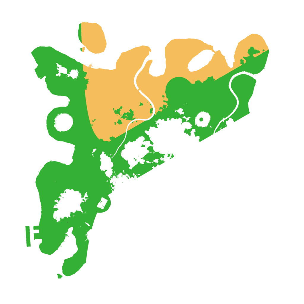 Biome Rust Map: Procedural Map, Size: 3000, Seed: 1773570212