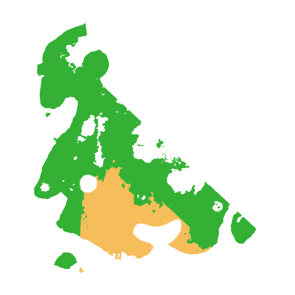 Biome Rust Map: Procedural Map, Size: 3000, Seed: 136589643