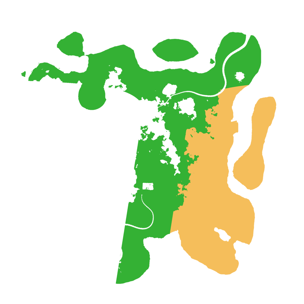Biome Rust Map: Procedural Map, Size: 3000, Seed: 1597736673