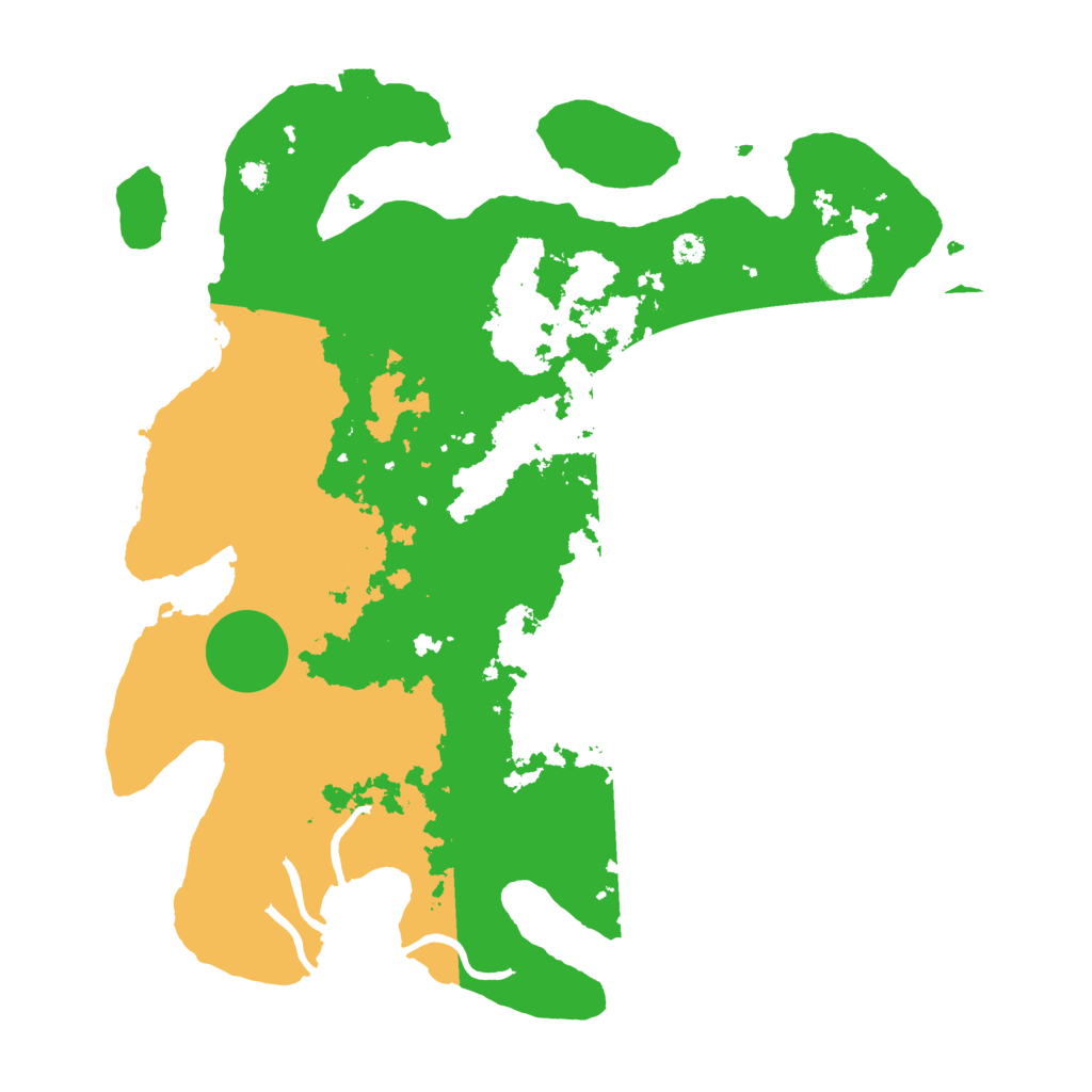 Biome Rust Map: Procedural Map, Size: 3500, Seed: 1784037057