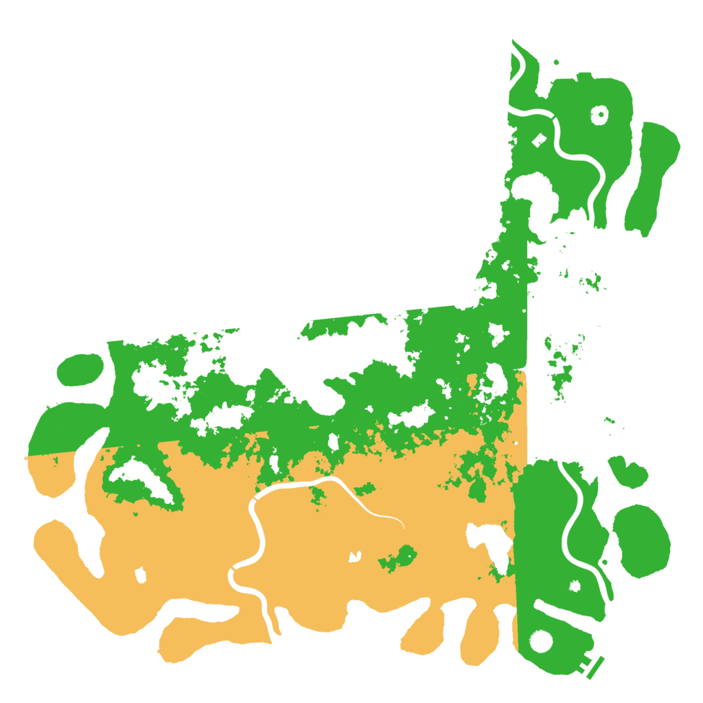 Biome Rust Map: Procedural Map, Size: 5500, Seed: 378806