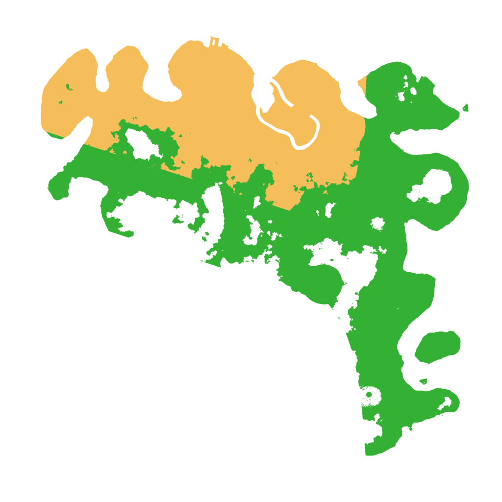 Biome Rust Map: Procedural Map, Size: 3500, Seed: 1947751484