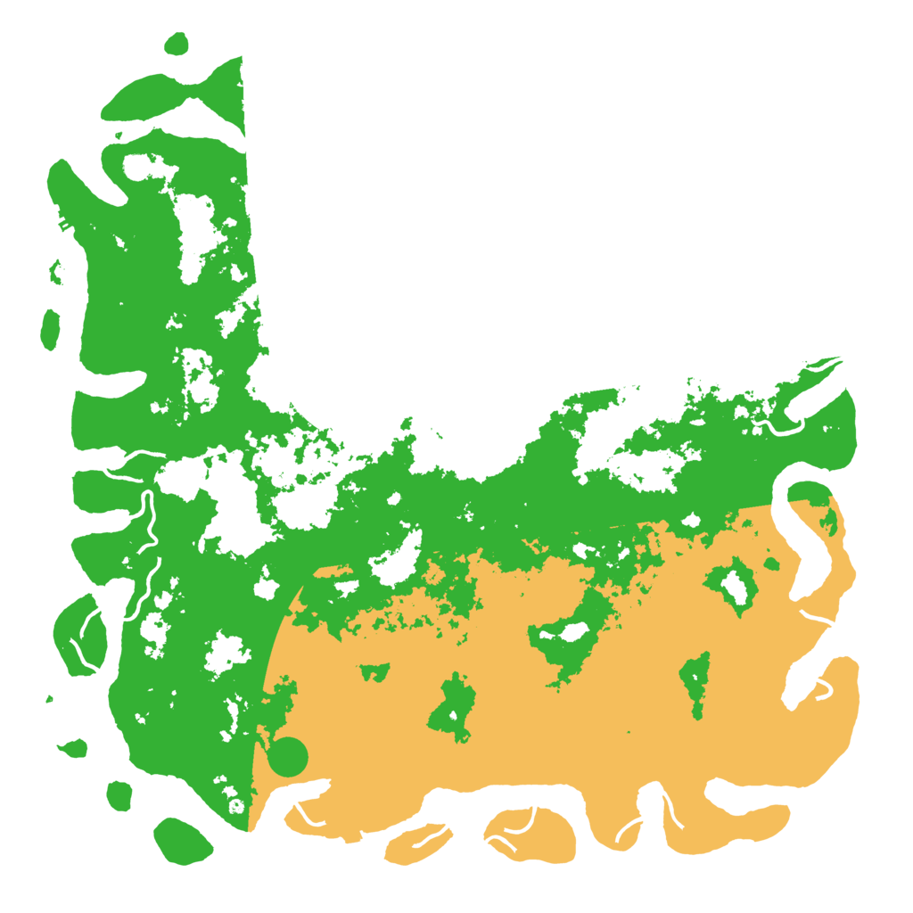 Biome Rust Map: Procedural Map, Size: 6000, Seed: 138154571