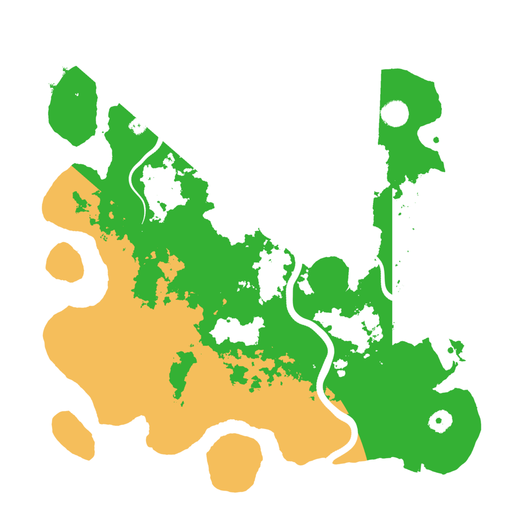 Biome Rust Map: Procedural Map, Size: 3500, Seed: 906321202