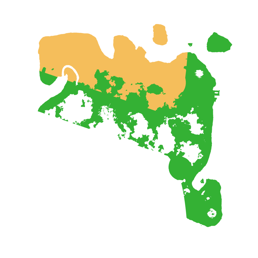 Biome Rust Map: Procedural Map, Size: 3000, Seed: 13270