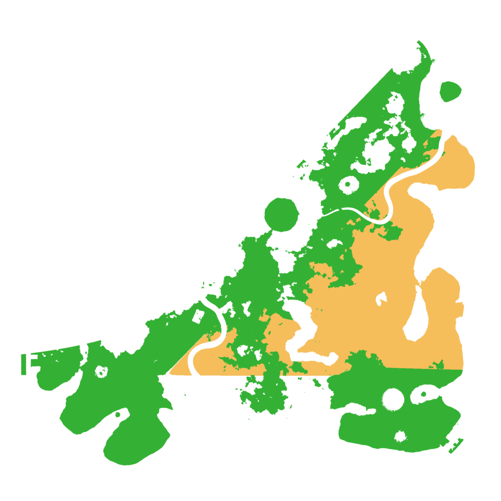 Biome Rust Map: Procedural Map, Size: 4000, Seed: 758288796