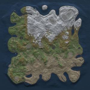 Thumbnail Rust Map: Procedural Map, Size: 4250, Seed: 461935098, 19 Monuments