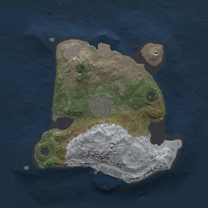 Thumbnail Rust Map: Procedural Map, Size: 2000, Seed: 1698288182, 6 Monuments