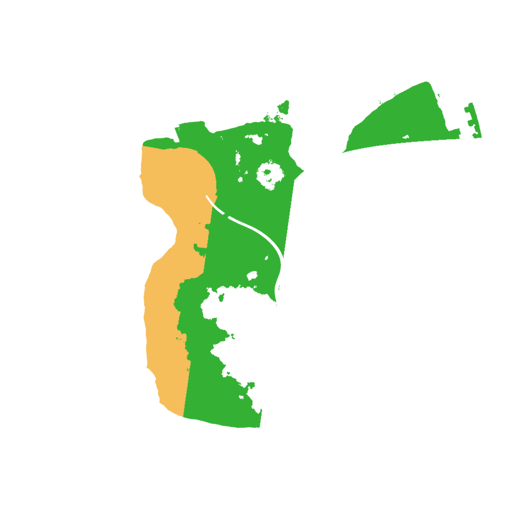 Biome Rust Map: Procedural Map, Size: 2000, Seed: 5563268