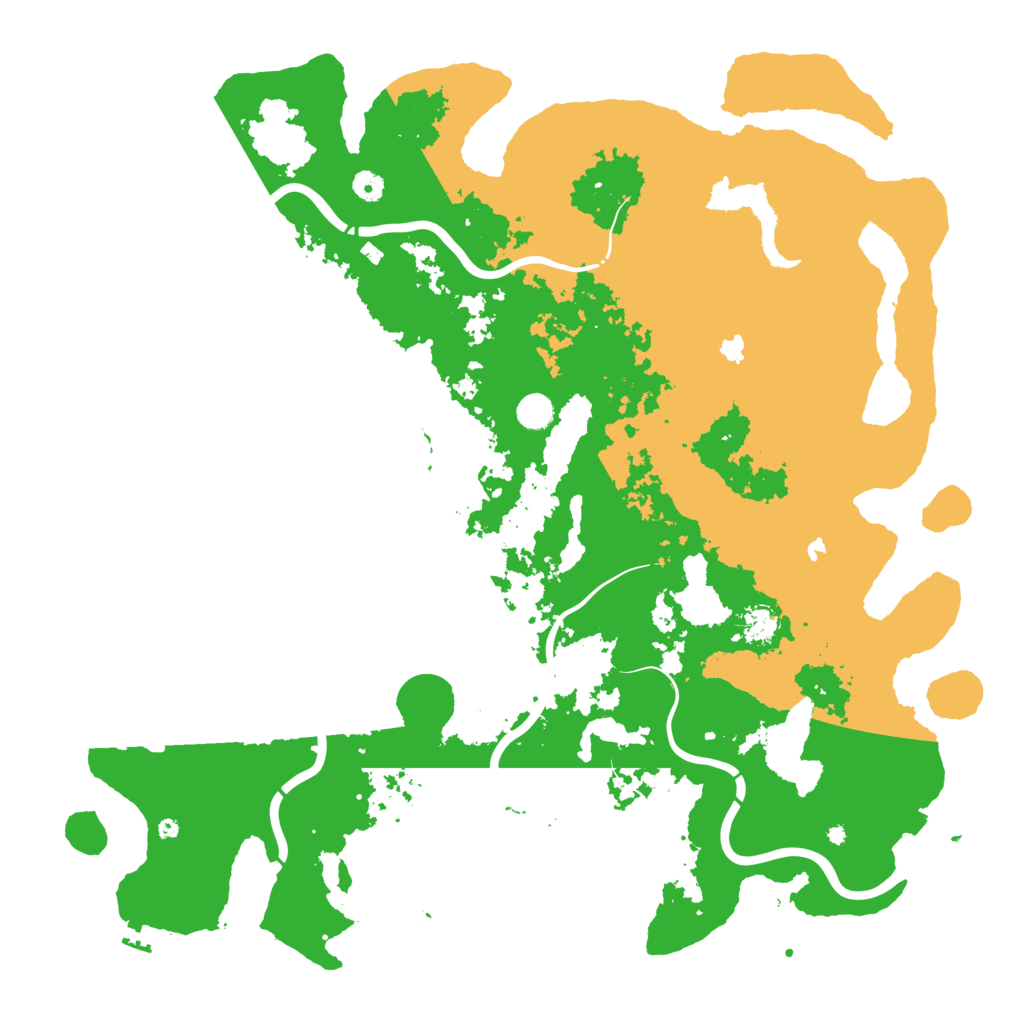 Biome Rust Map: Procedural Map, Size: 5000, Seed: 1031938900