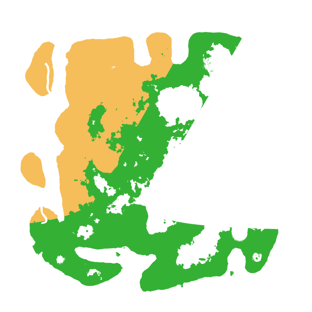 Biome Rust Map: Procedural Map, Size: 3500, Seed: 6786454