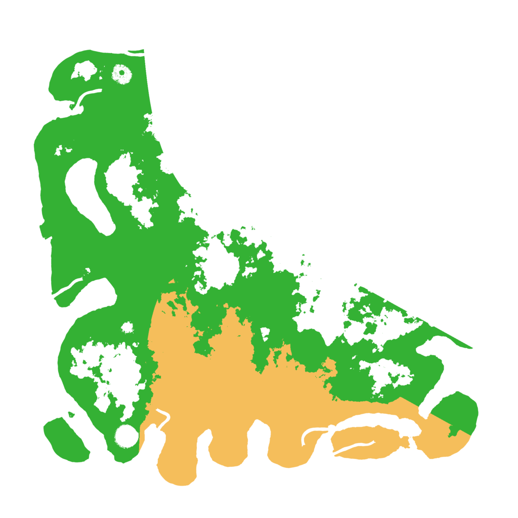 Biome Rust Map: Procedural Map, Size: 4000, Seed: 1099202669