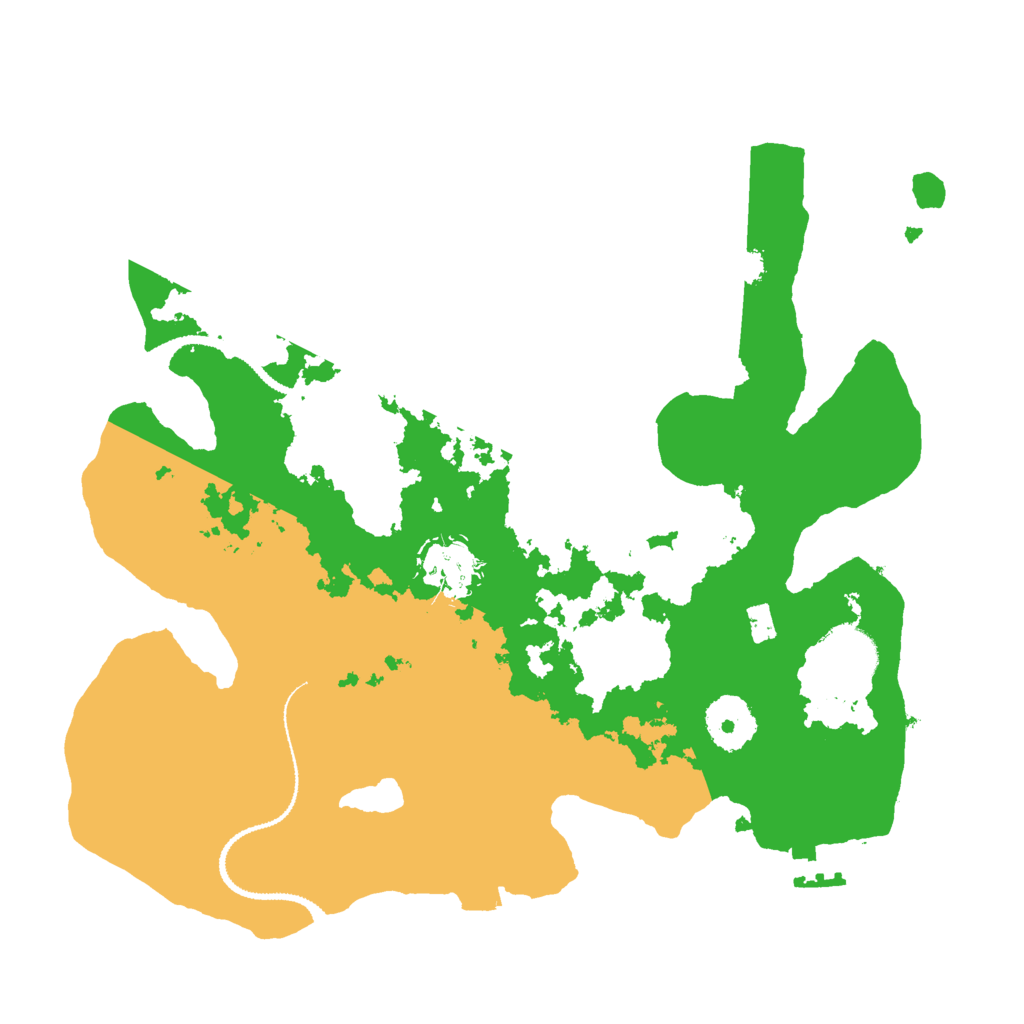 Biome Rust Map: Procedural Map, Size: 3000, Seed: 1161521896