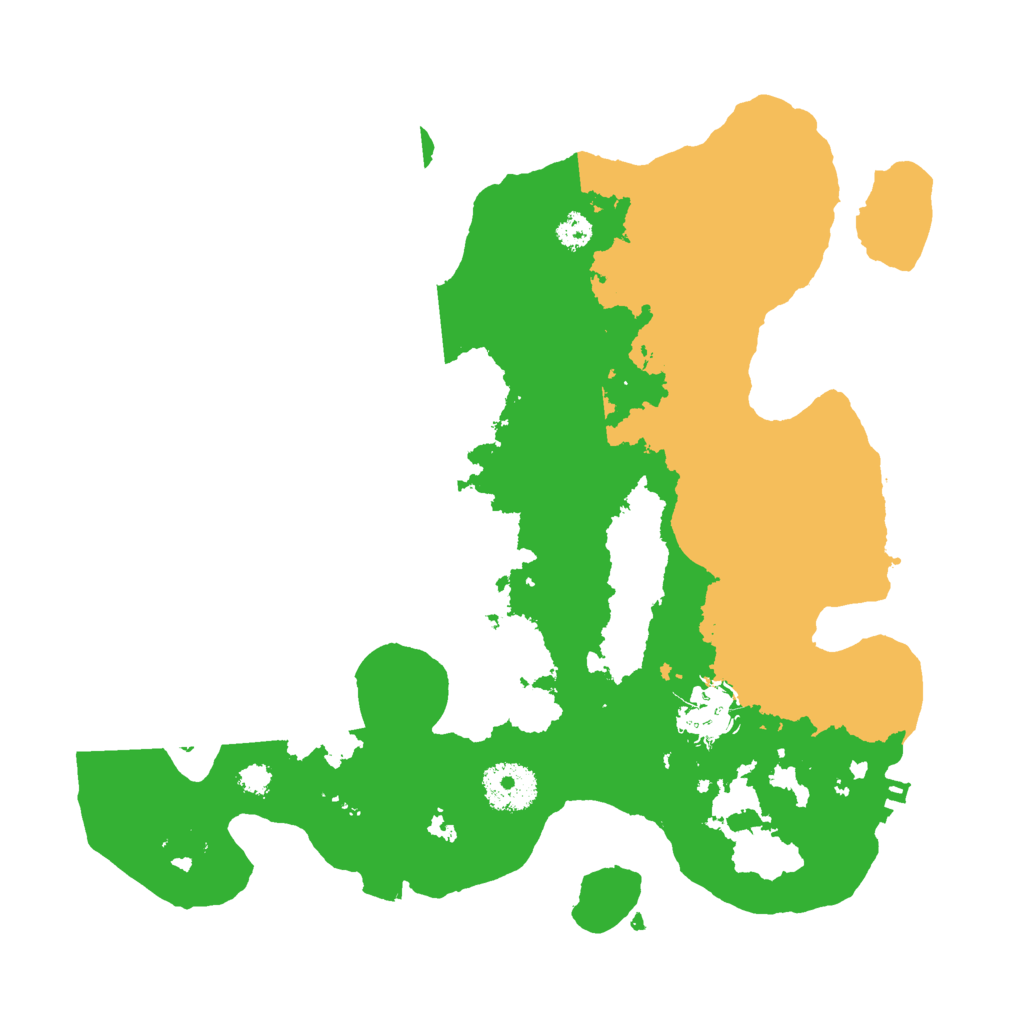 Biome Rust Map: Procedural Map, Size: 3000, Seed: 1396613748