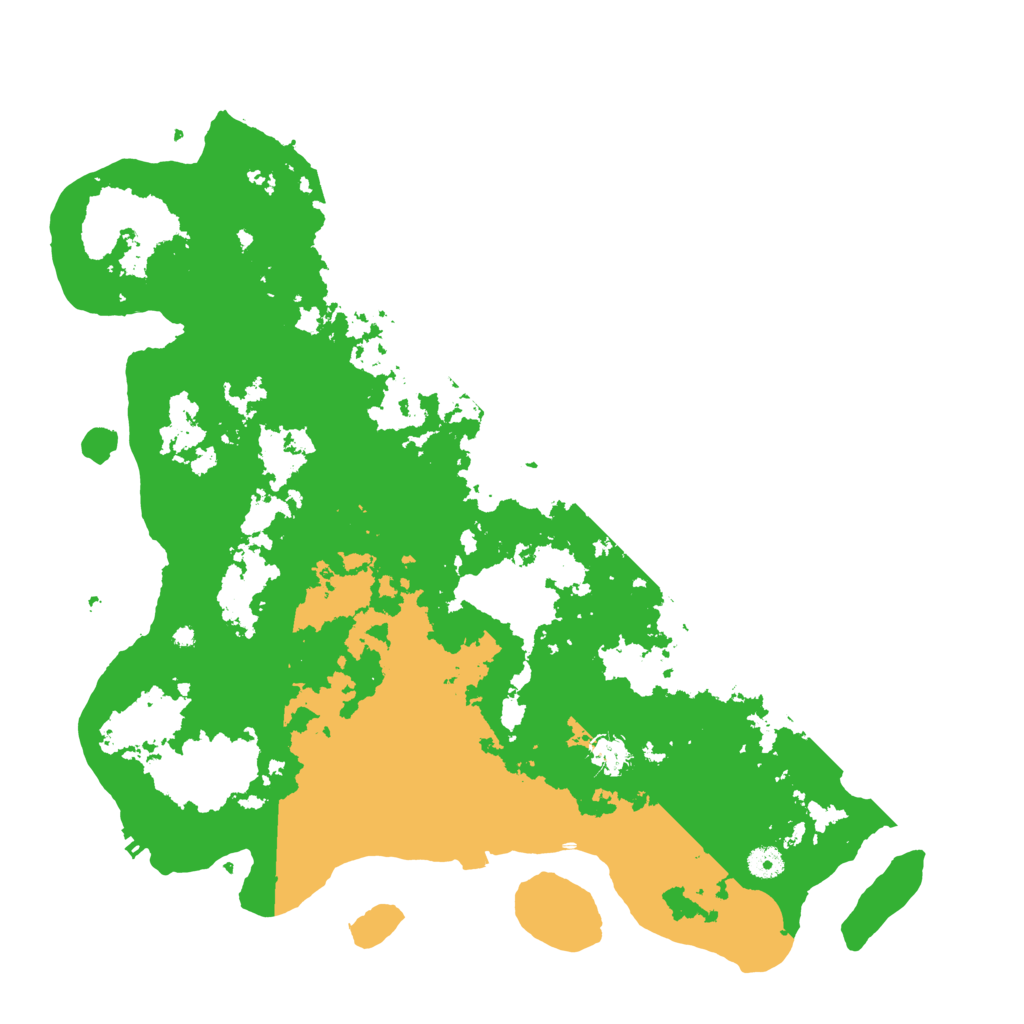 Biome Rust Map: Procedural Map, Size: 4500, Seed: 6781215