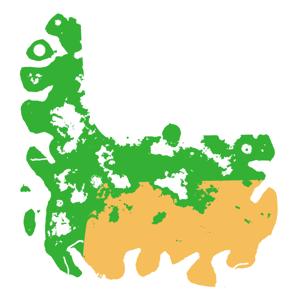 Biome Rust Map: Procedural Map, Size: 4500, Seed: 1162385473