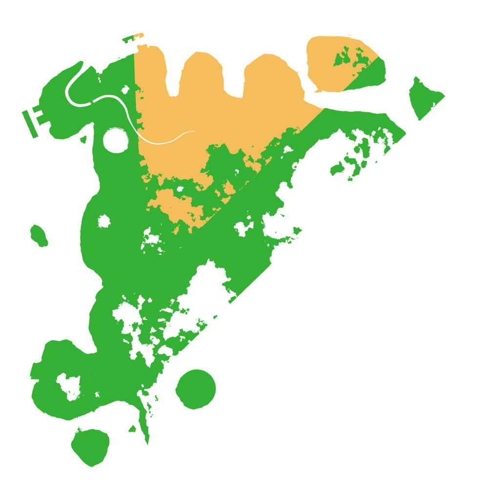 Biome Rust Map: Procedural Map, Size: 3500, Seed: 1262930084