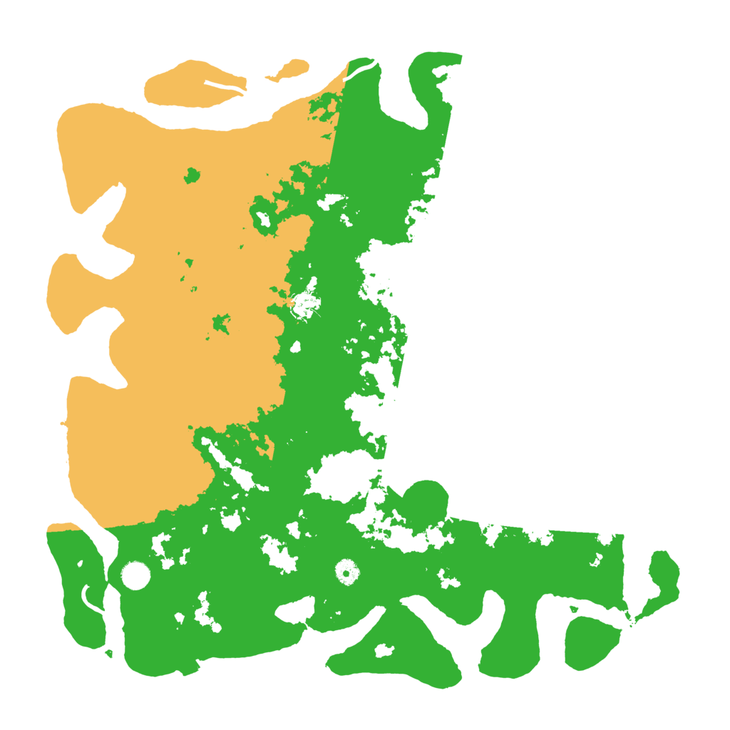 Biome Rust Map: Procedural Map, Size: 4500, Seed: 1256754436