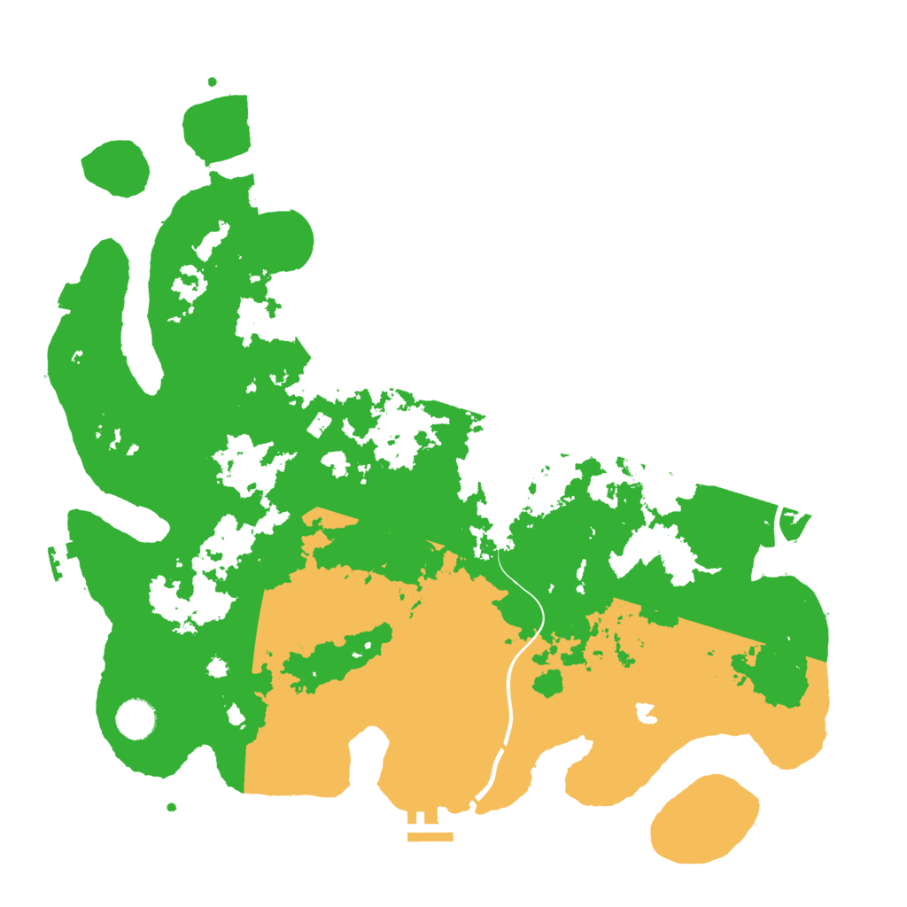 Biome Rust Map: Procedural Map, Size: 4000, Seed: 542001909