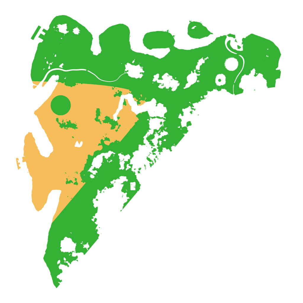 Biome Rust Map: Procedural Map, Size: 4000, Seed: 195349247